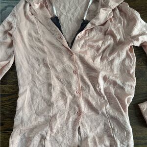 NWOT Light Pink Blouse